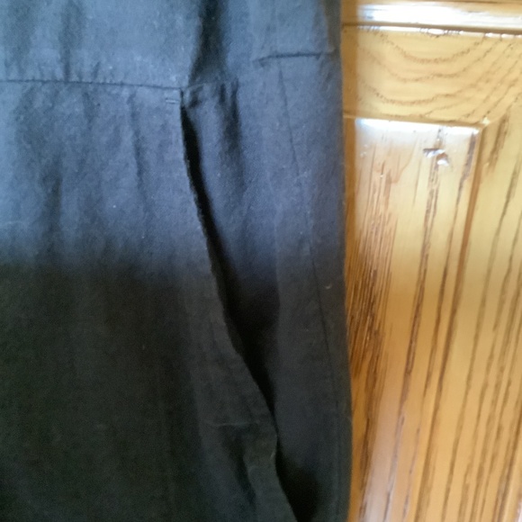 Eileen Fisher Black Button Down jumpsuit with pockets! - Picture 2 of 3